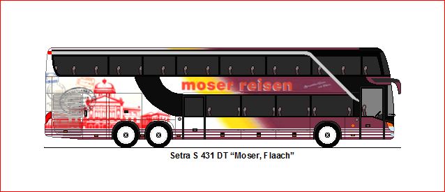 Moser, Flaach - Setra S 431 DT