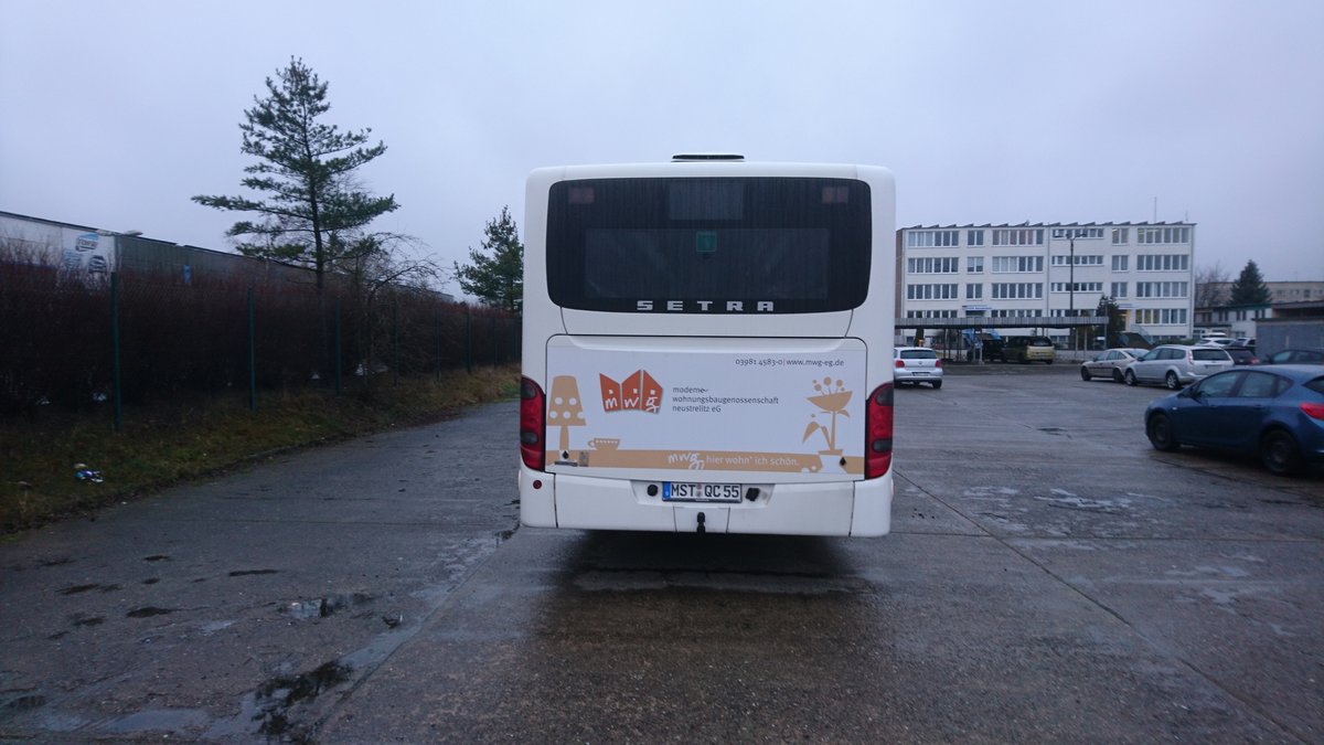 ...MST QC 55 am Kraftverkehr in Neubrandenburg der firma