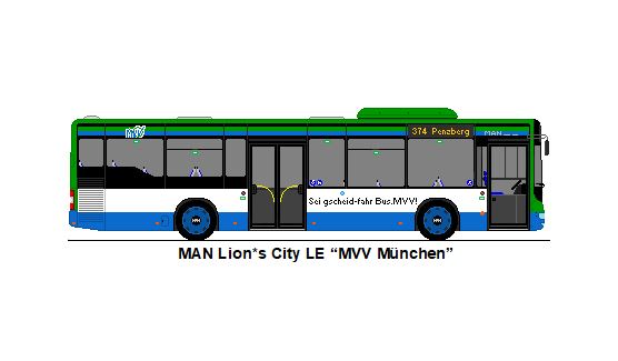 MVV Mnchen - MAN Lion's City LE