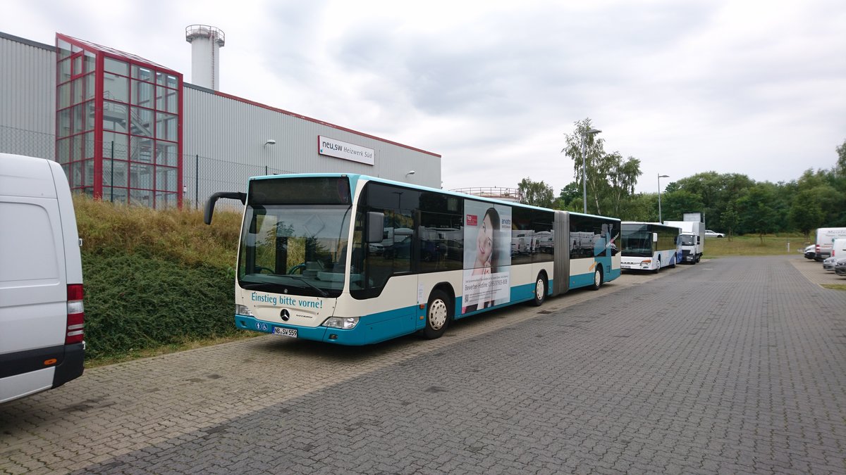 ...NB SW 559 stand im Juli beim Mercedes Autohaus 