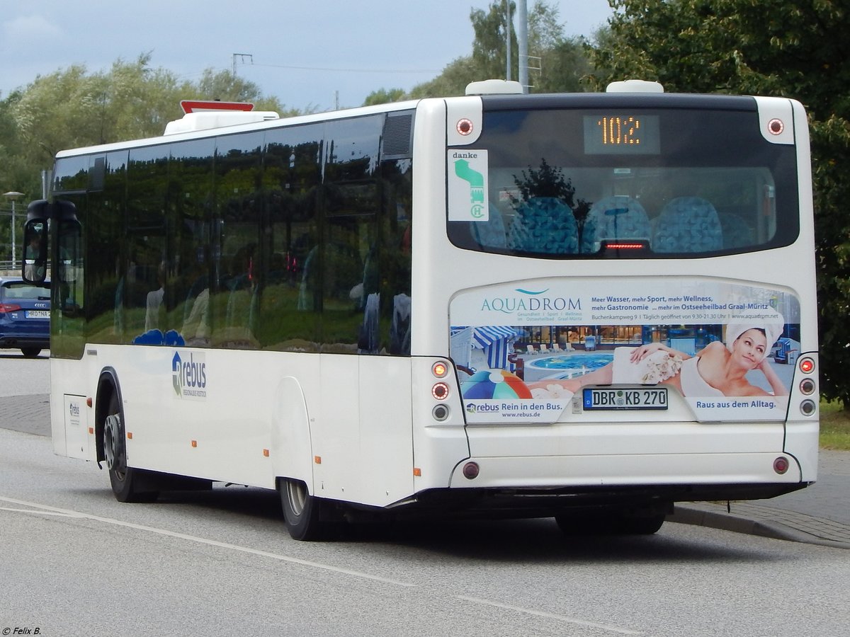 Neoplan Centroliner Evolution von Regionalbus Rostock in Rostock.