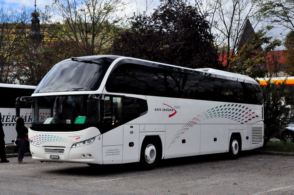 Neoplan Cityliner von Aare Seeland Mobil aus der CH in Krems.