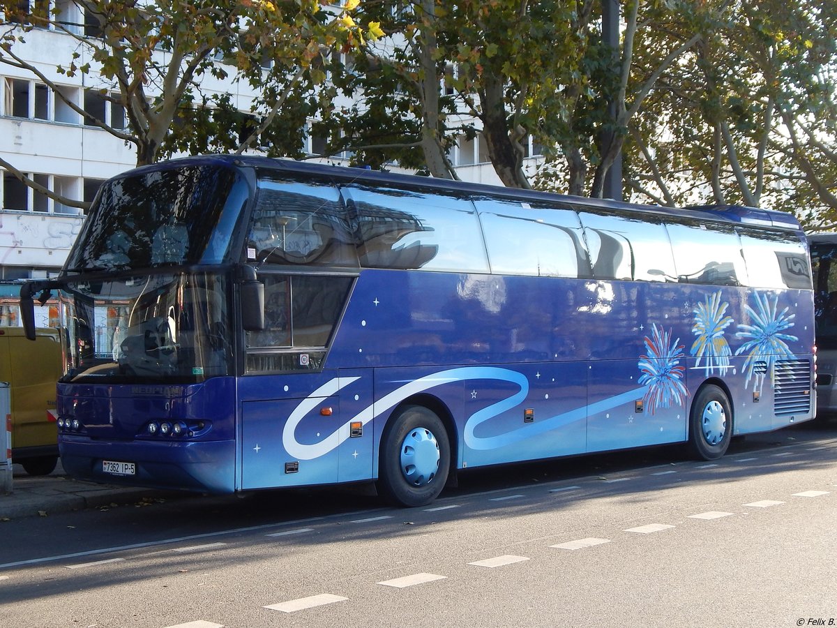 Neoplan Cityliner aus Weißrussland (ex Neumeier) in Berlin.