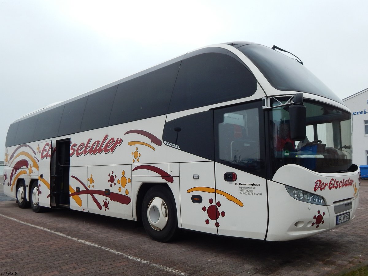 Neoplan Cityliner von Der Elsetaler aus Deutschland im Stadthafen Sassnitz.