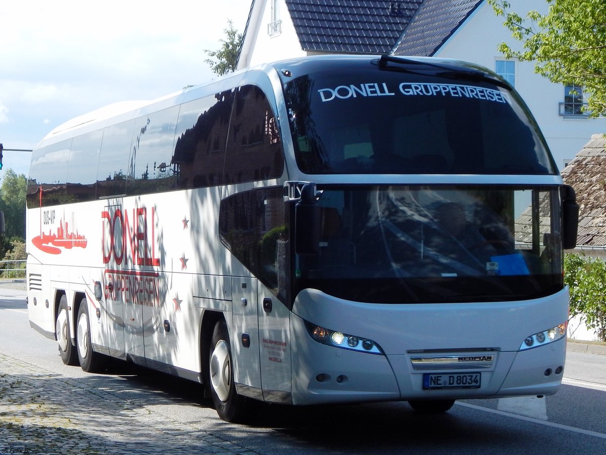 Neoplan Cityliner von Donell Gruppenreisen aus Deutschland in Lietzow.