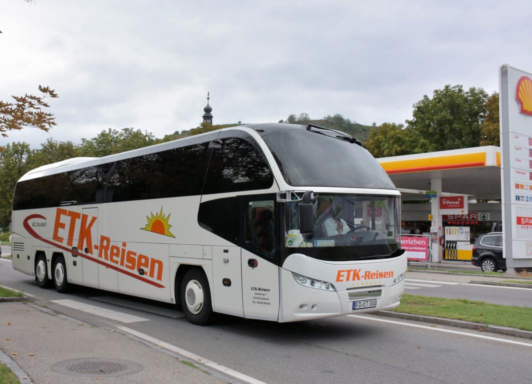 Neoplan Cityliner von ETK Reisen aus der BRD 2017 in Krems.