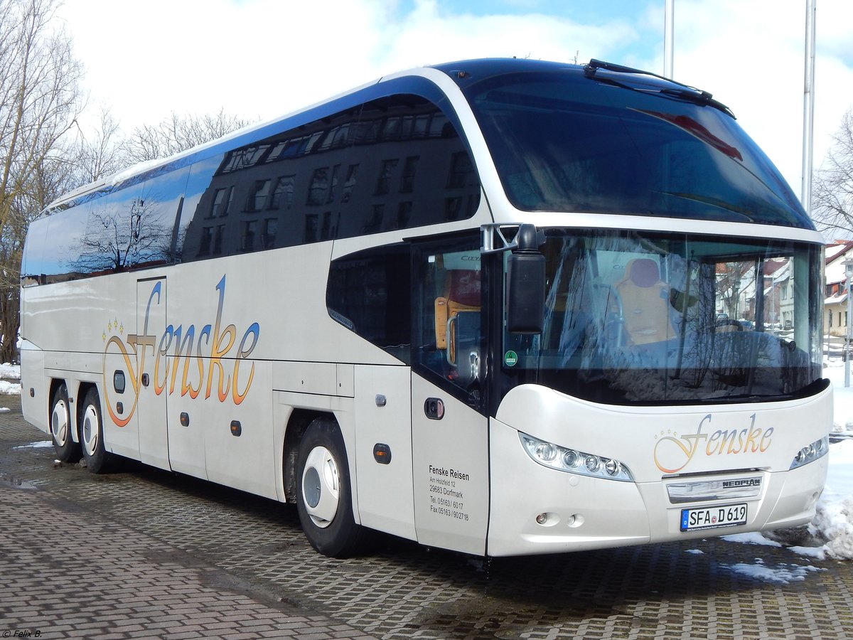 Neoplan Cityliner von Fenske Reisen aus Deutschland in Bergen.