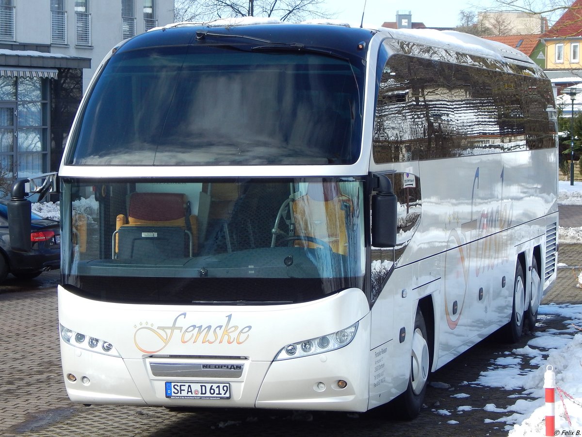 Neoplan Cityliner von Fenske Reisen aus Deutschland in Bergen.