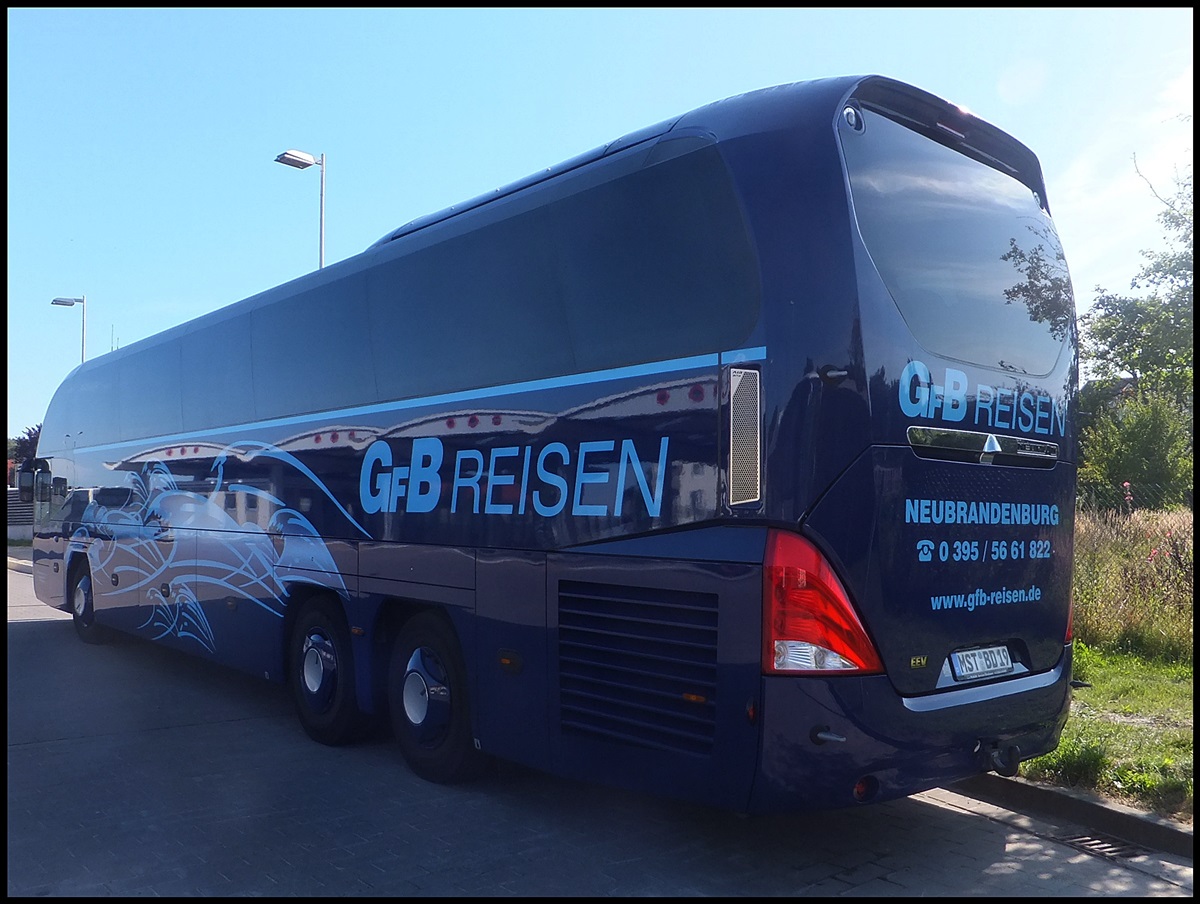 Neoplan Cityliner von GFB-Reisen aus Deutschland in Bergen.