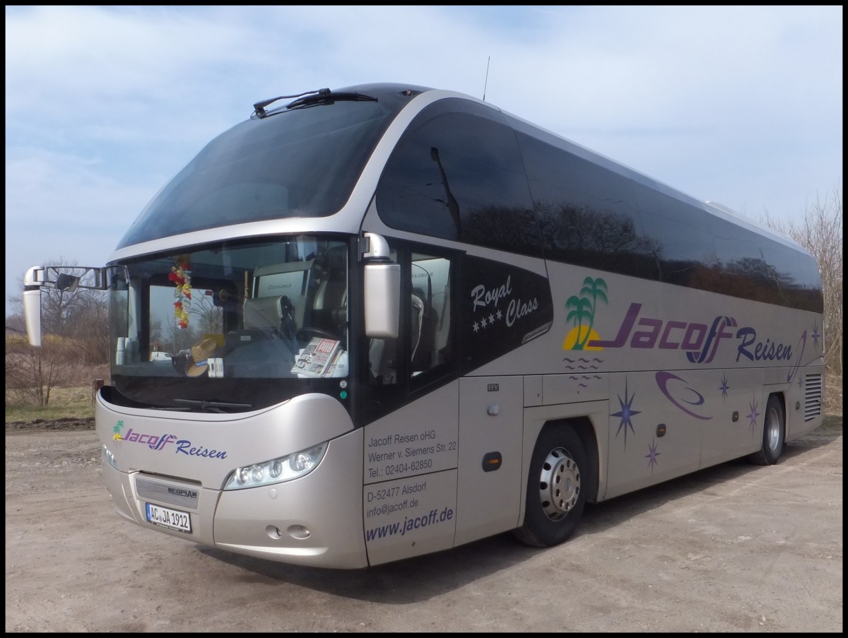 Neoplan Cityliner von Jacoff Reisen aus Deutschland in Bergen.