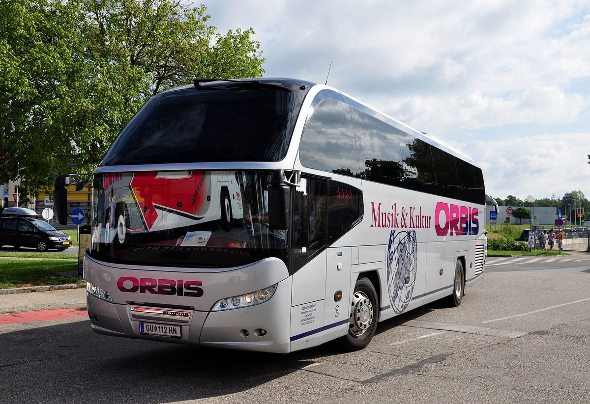 Neoplan Cityliner von Johann Ofner  ORBIS  Reisen aus sterreich in Krems gesehen.