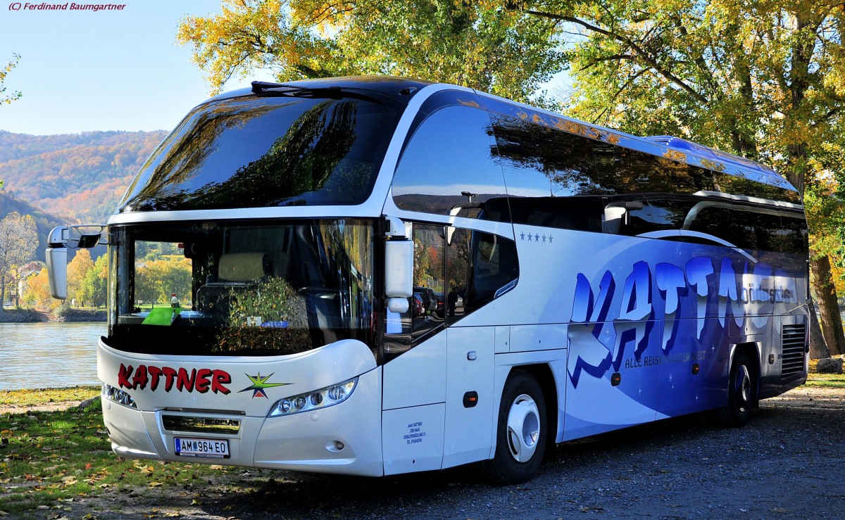 Neoplan Cityliner von Kattner Reisen / sterreich im Oktober 2013 in Krems.