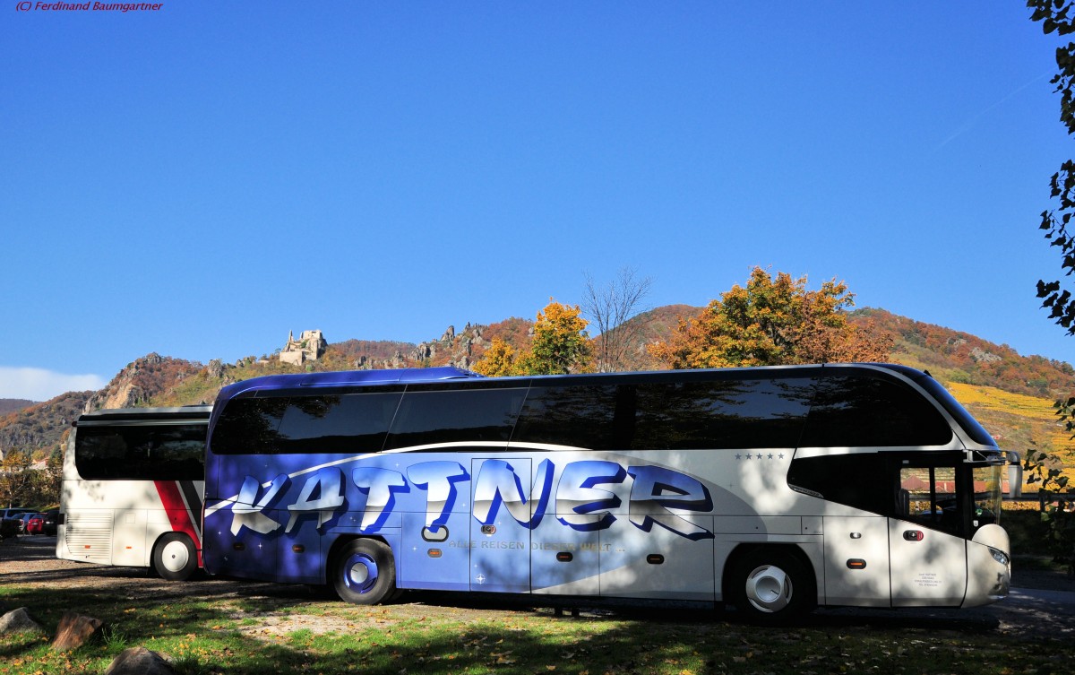 Neoplan Cityliner von Kattner Reisen / sterreich im Oktober 2013 in Krems.