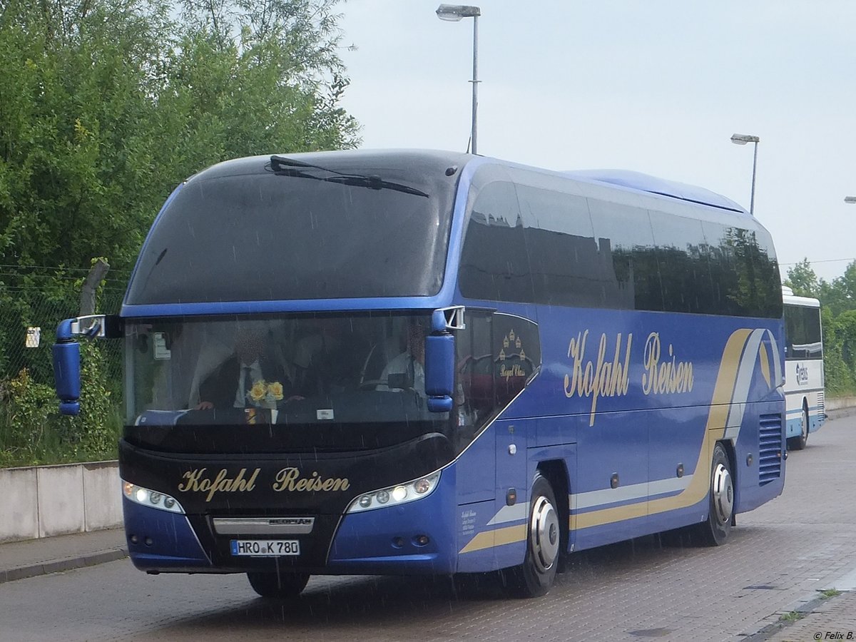 Neoplan Cityliner von Kofahl Reisen aus Deutschland in Rostock. 