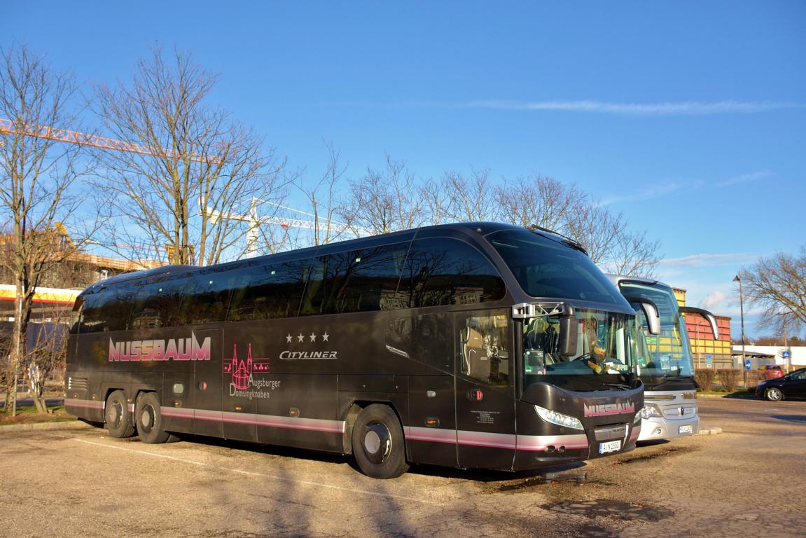 Neoplan Cityliner von NUSSBAUM Reisen aus der BRD Dez.2017 in Krems.