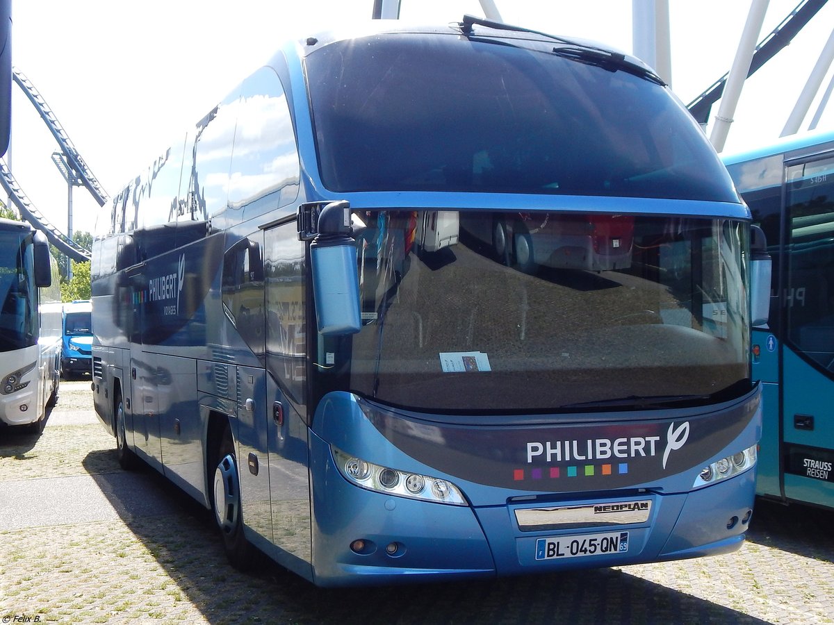 Neoplan Cityliner von Philibert aus Frankreich am Europapark Rust.