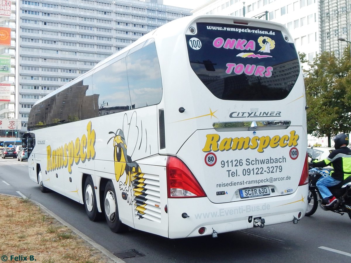 Neoplan Cityliner von Ramspeck aus Deutschland in Berlin.