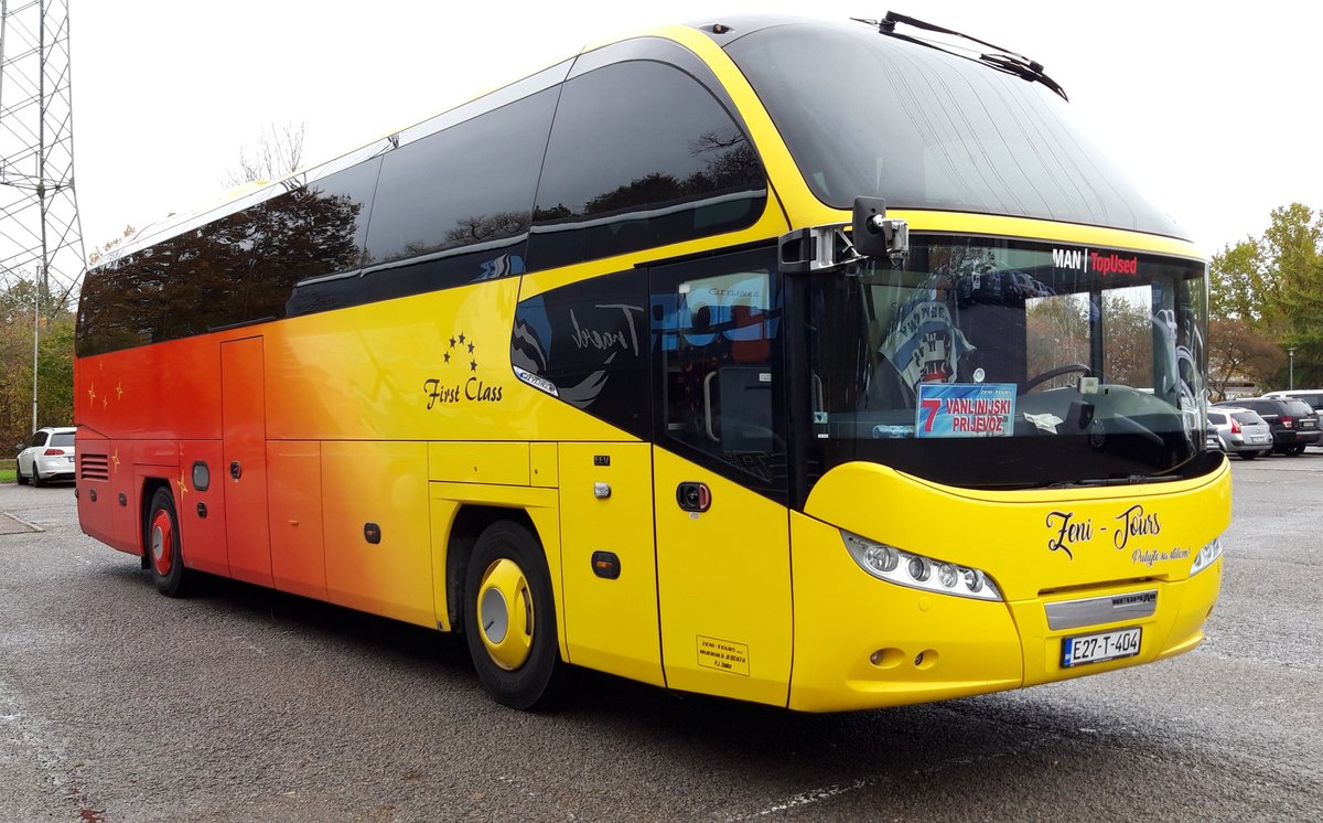 Neoplan-Cityliner in Sindelfingen am Floschen-Stadion