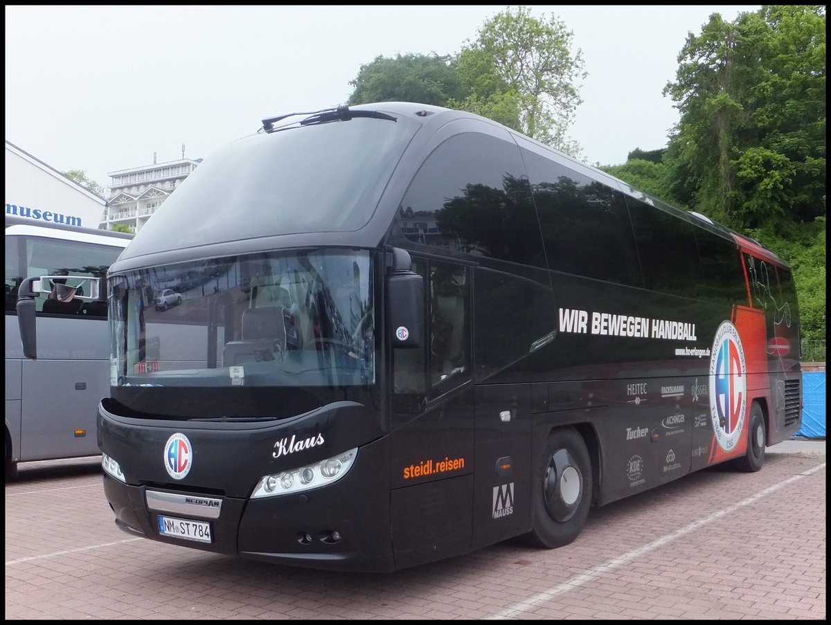 Neoplan Cityliner von Steidl Reisen aus Deutschland im Stadthafen Sassnitz.