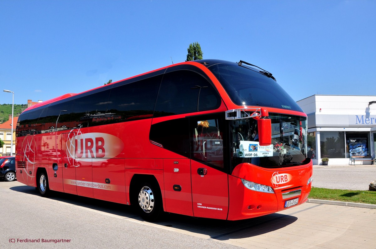 NEOPLAN CITYLINER von URB / BRD am 9.7.2013 in Krems an der Donau unterwegs.