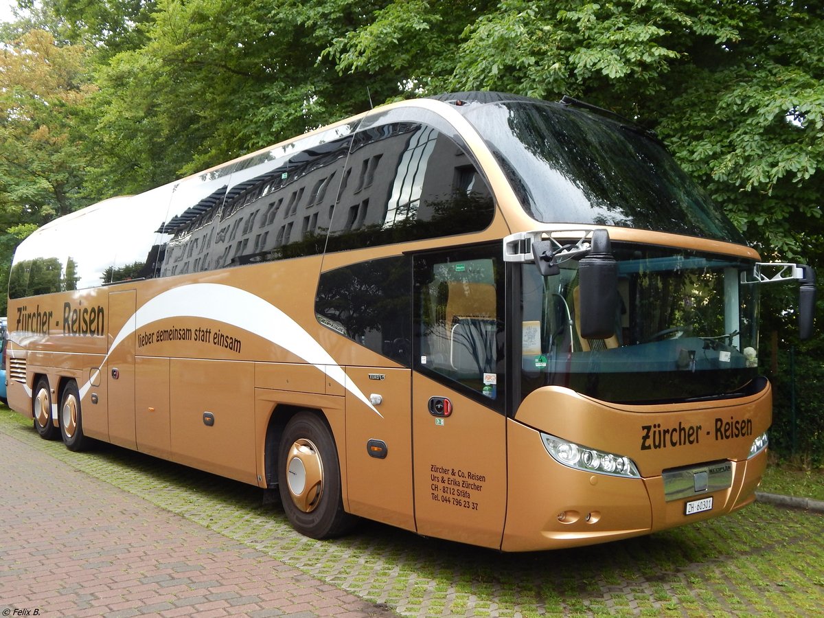 Neoplan Cityliner von Zürcher-Reisen aus der Schweiz in Bergen.