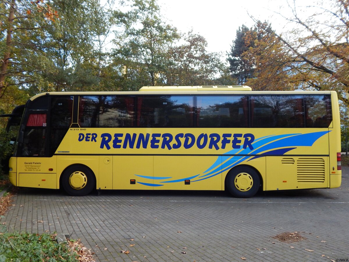 Neoplan Euroliner von Der Rennersdorfer aus Deutschland in Binz.