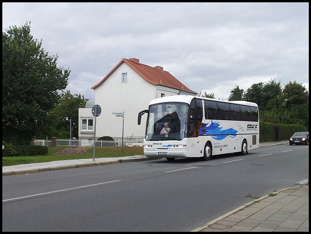 Neoplan Euroliner von Gehle aus Deutschland in Sassnitz.