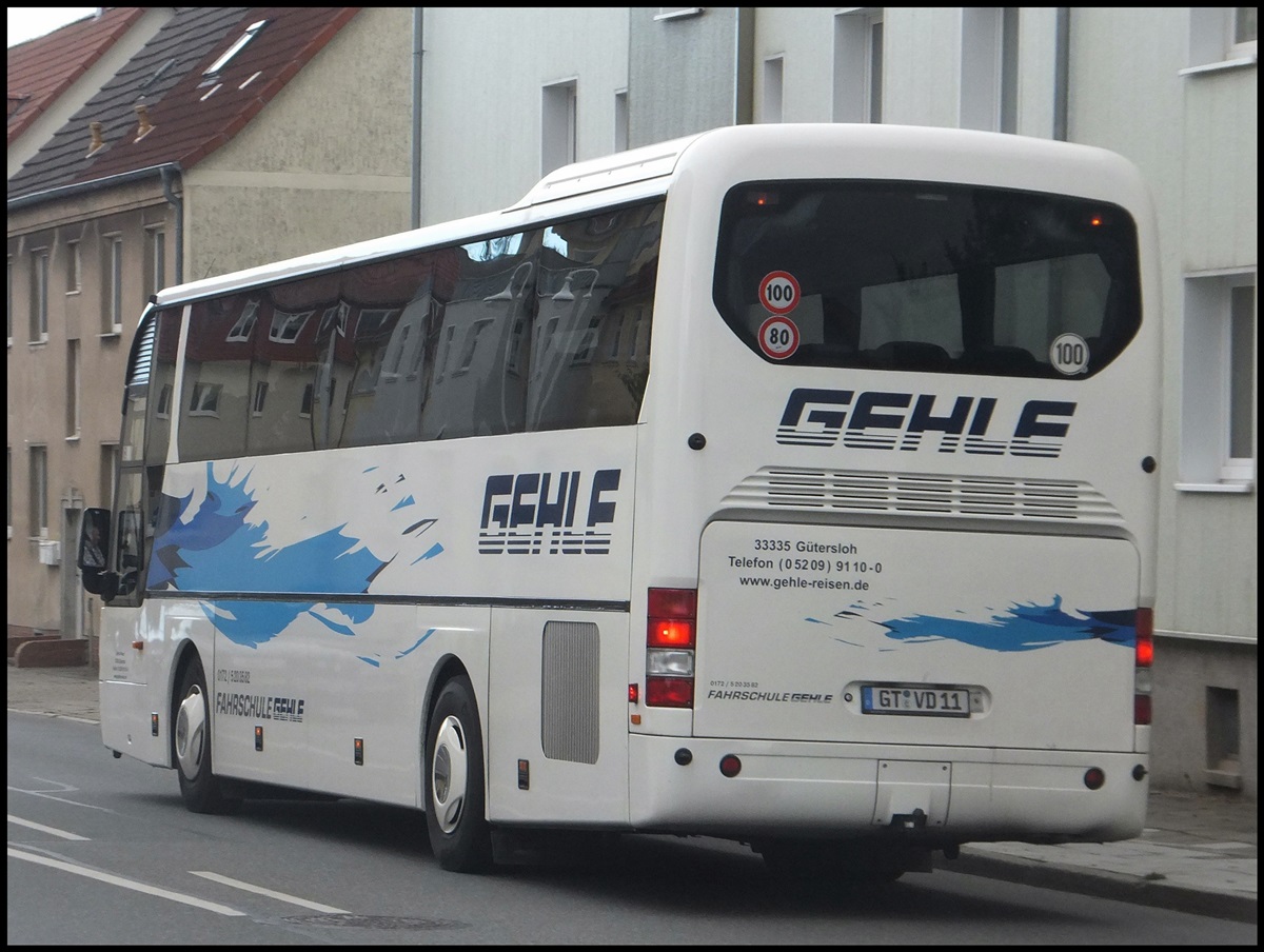 Neoplan Euroliner von Gehle aus Deutschland in Sassnitz.