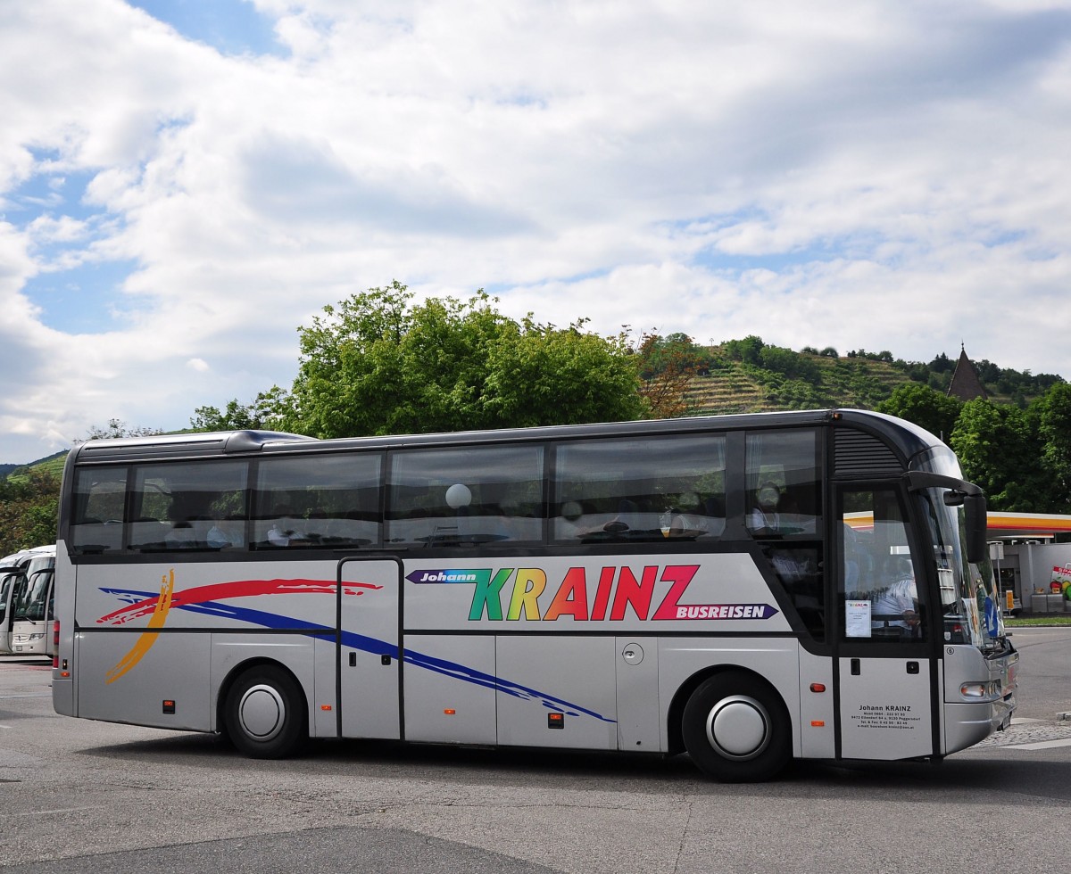 Neoplan Euroliner von Johann Krainz Busreisen aus sterreich im Juni 2015 in Krems.