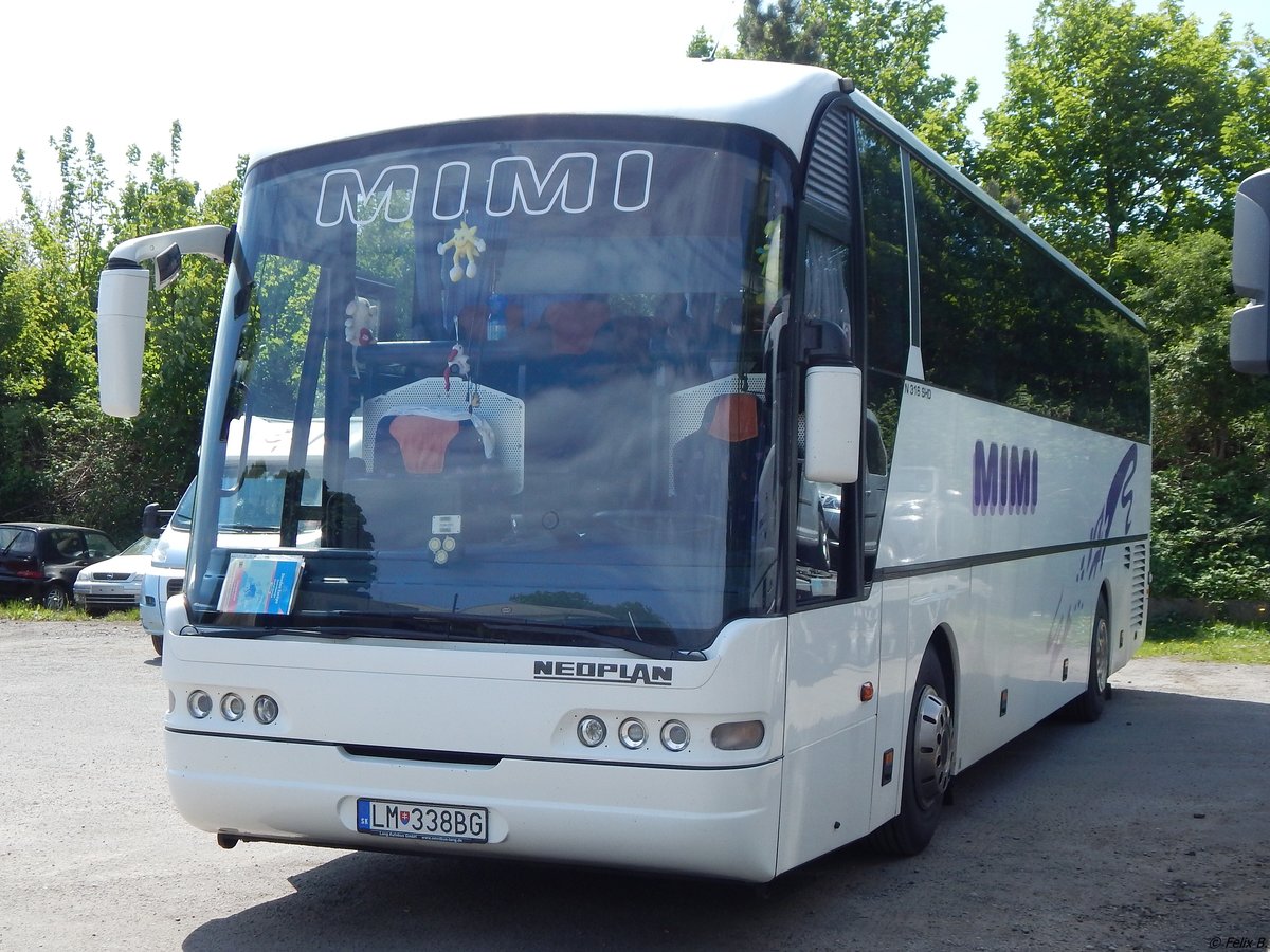 Neoplan Euroliner von MIMI - Peter Mitrenga aus der Slowakei in Binz.