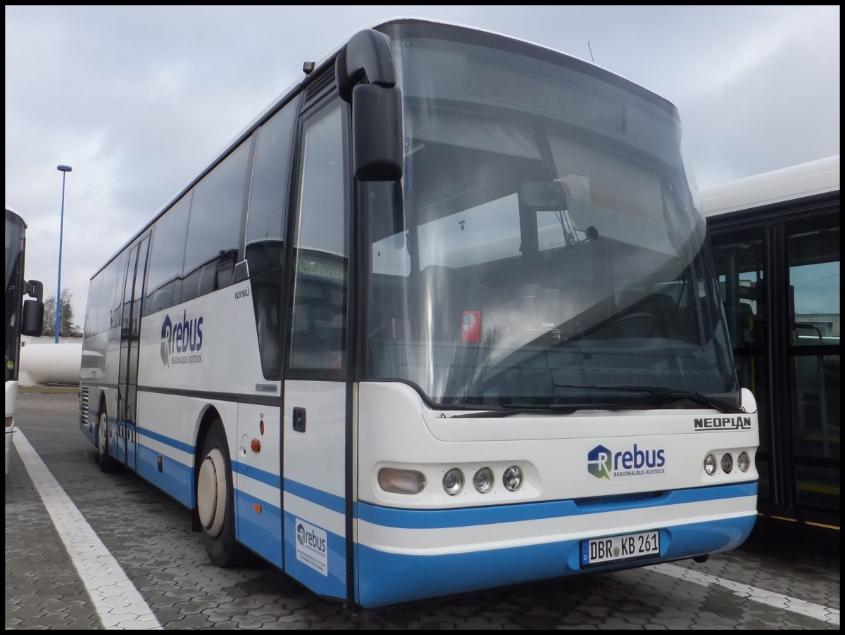 Neoplan Euroliner von Regionalbus Rostock in Rostock.