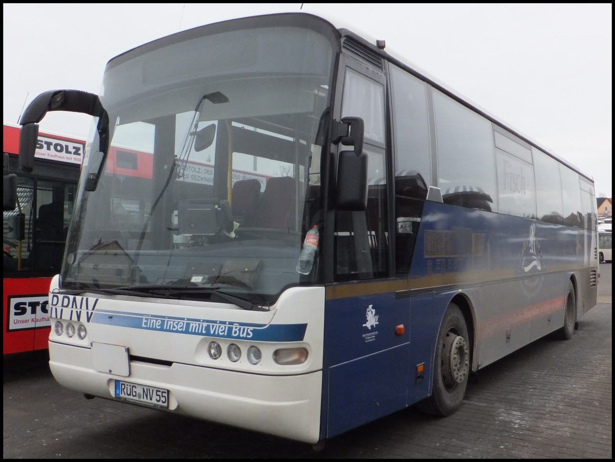 Neoplan Euroliner der RPNV in Bergen. 
