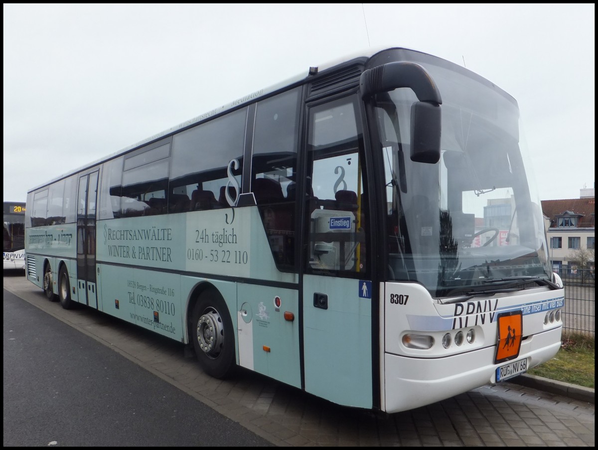 Neoplan Euroliner der RPNV in Sassnitz.