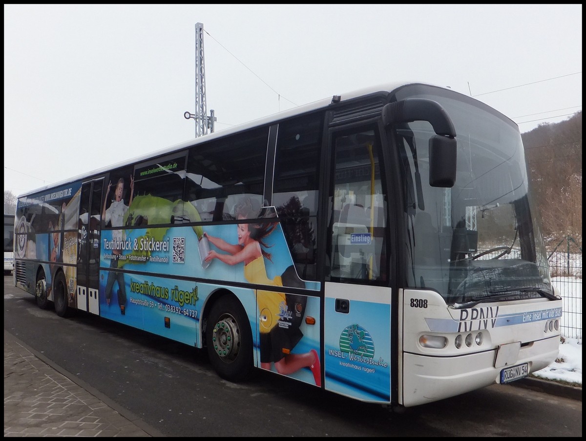 Neoplan Euroliner der RPNV in Sassnitz. 