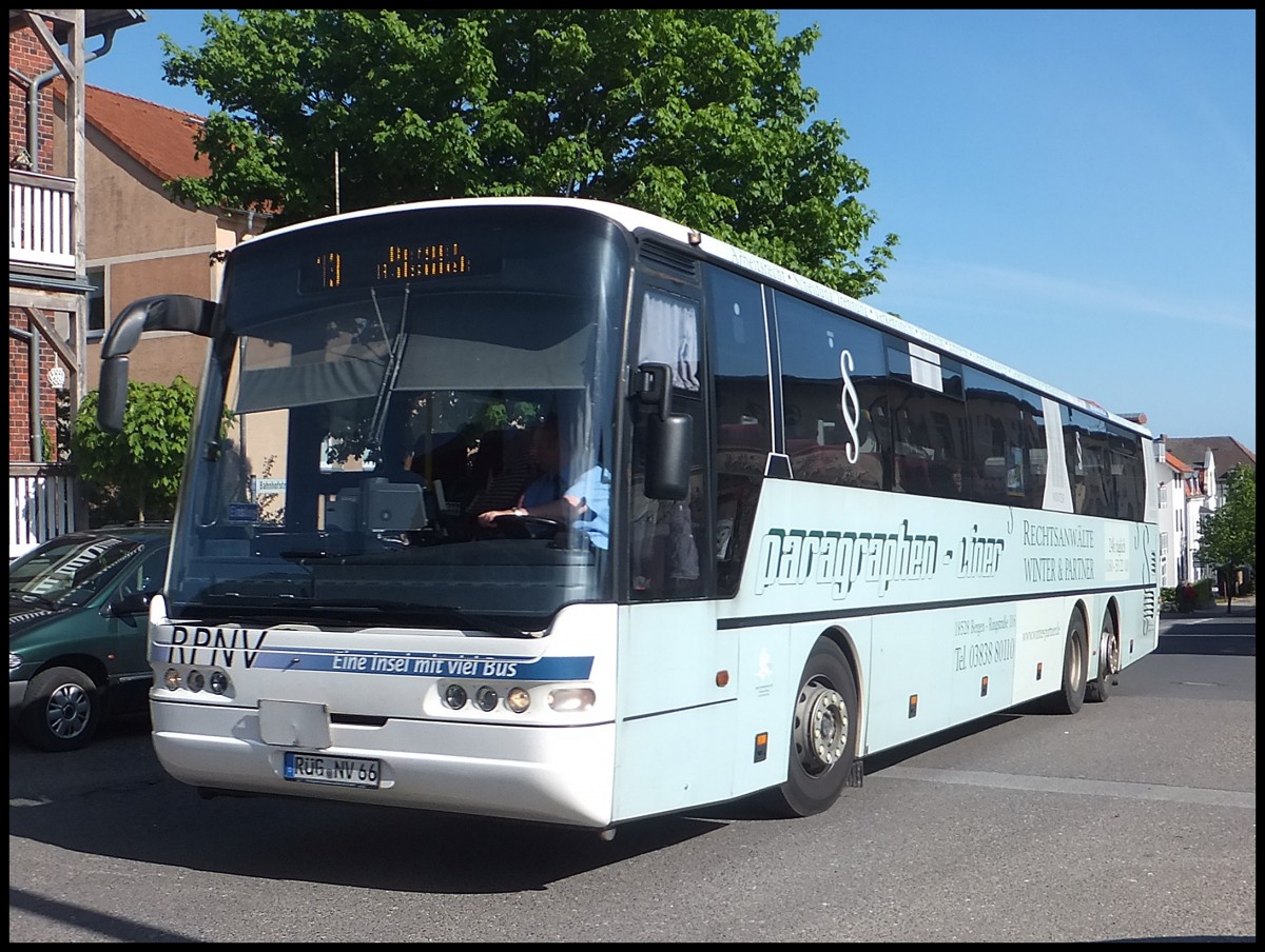 Neoplan Euroliner der RPNV in Sassnitz.