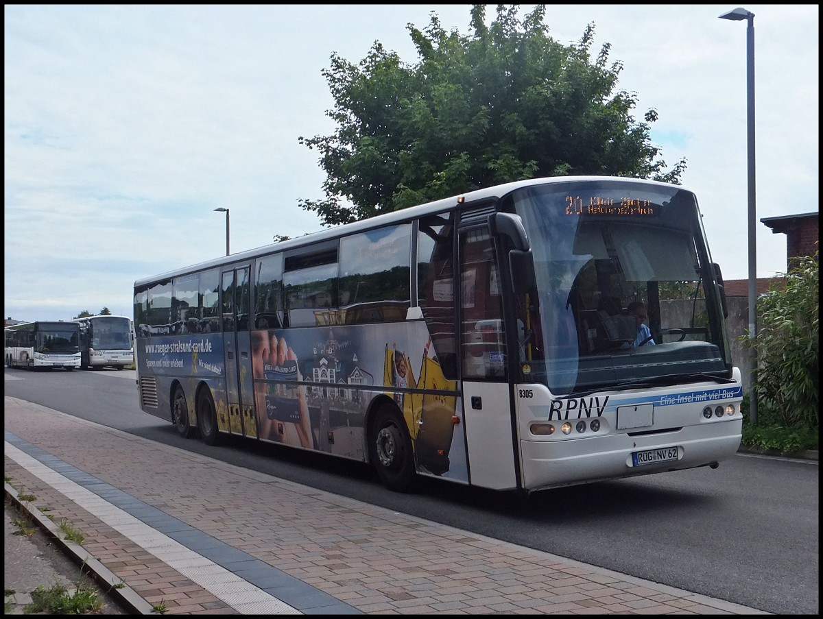 Neoplan Euroliner der RPNV in Sassnitz.