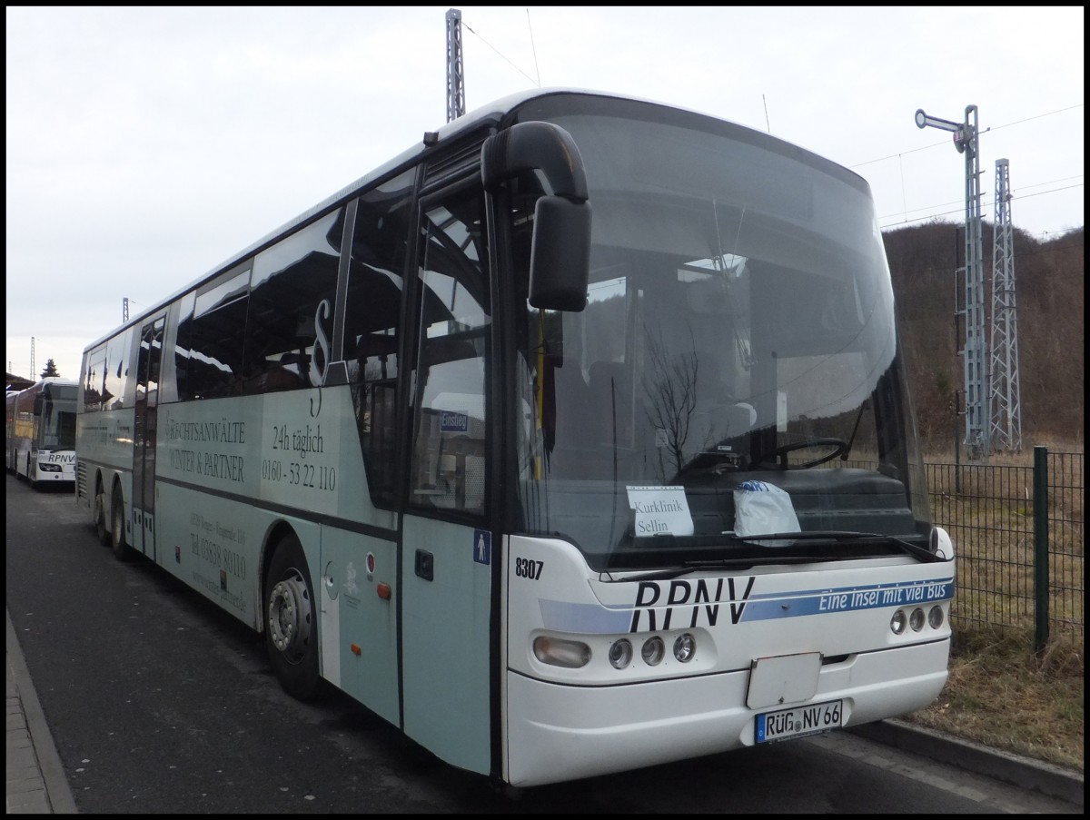 Neoplan Euroliner der RPNV in Sassnitz.