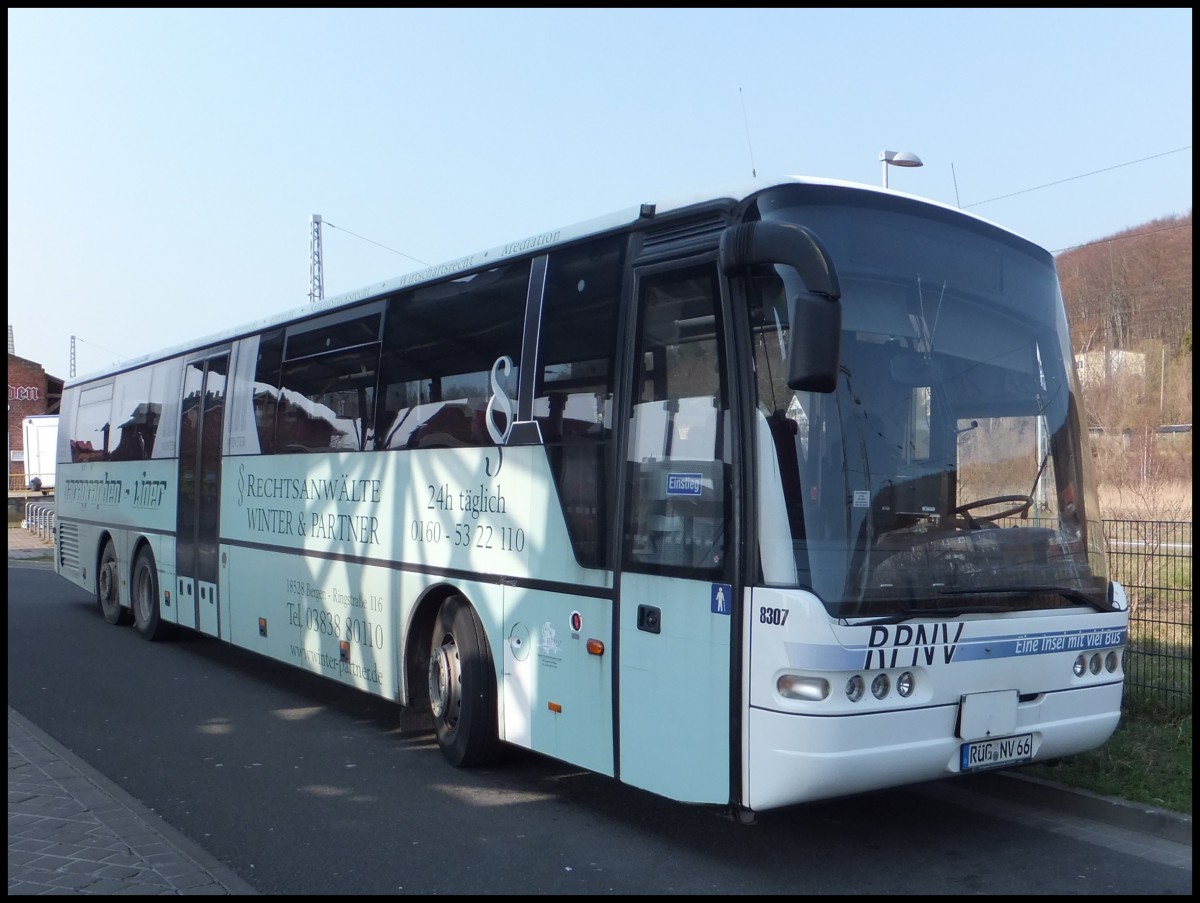 Neoplan Euroliner der RPNV in Sassnitz.