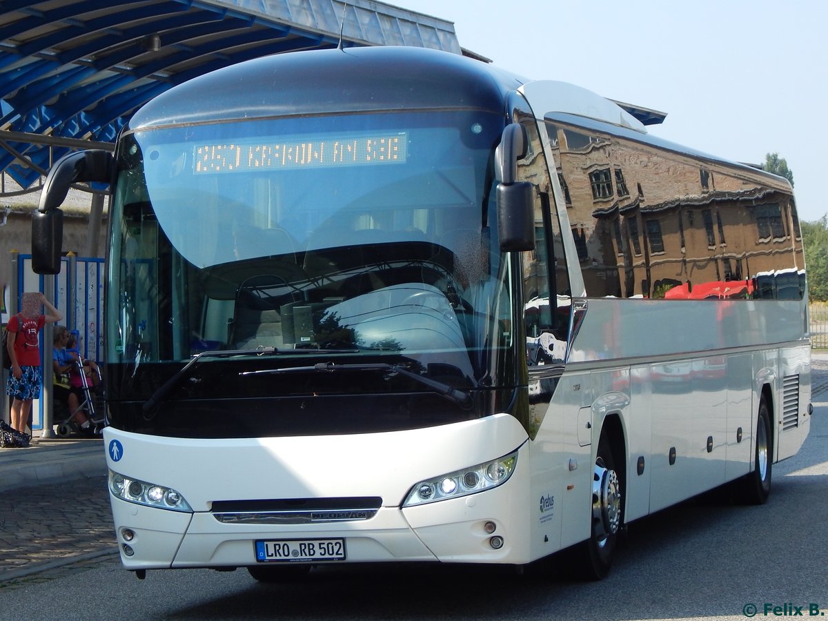 Neoplan Jetliner von Regionalbus Rostock in Güstrow.