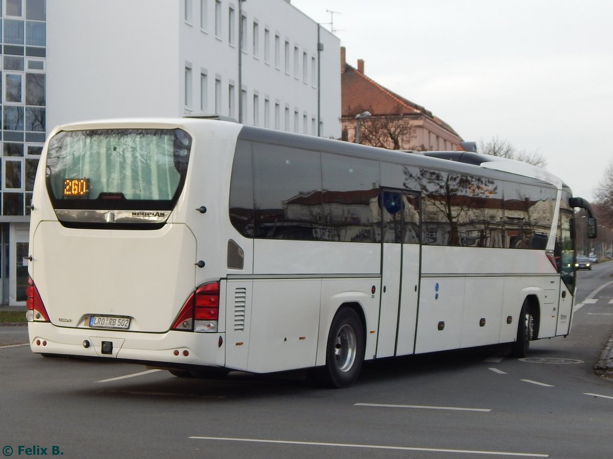 Neoplan Jetliner von Regionalbus Rostock in Gstrow.