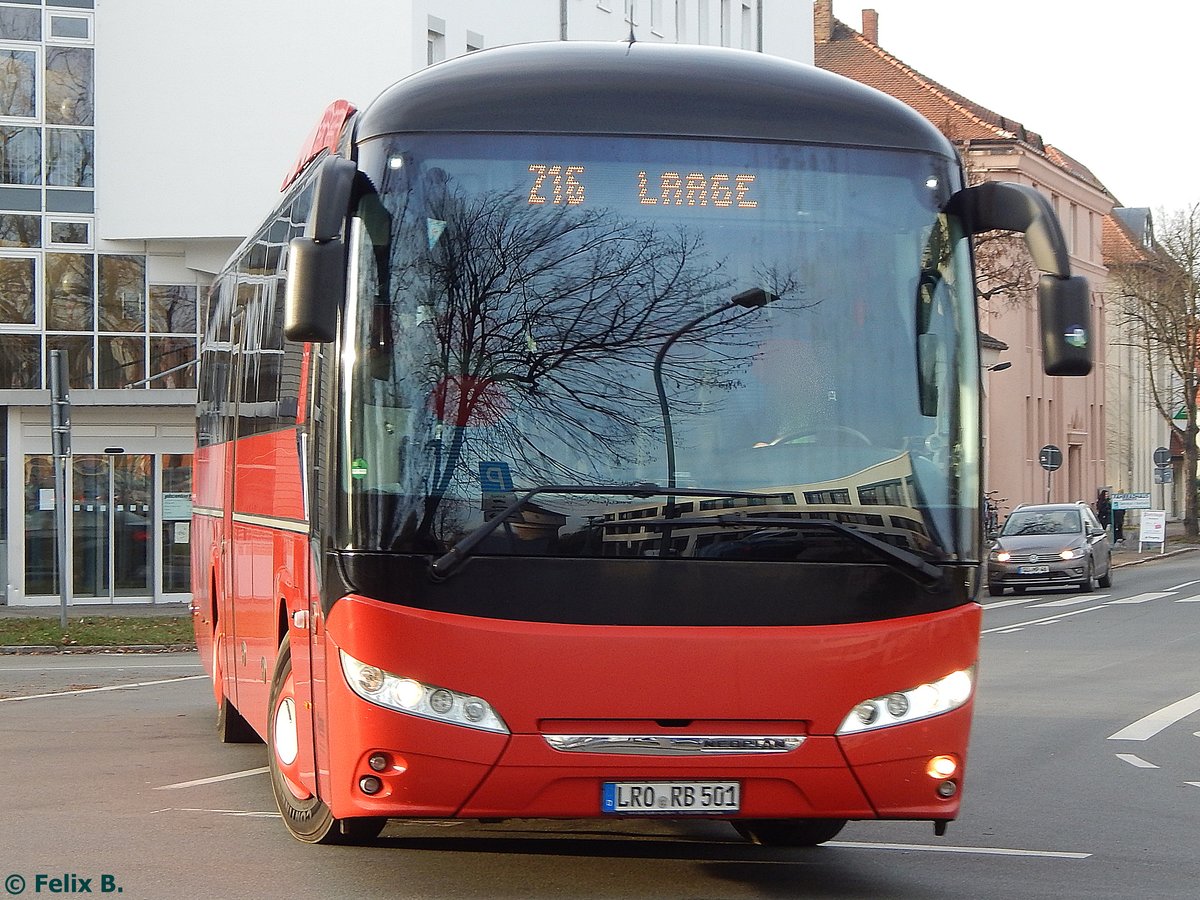 Neoplan Jetliner von Regionalbus Rostock in Güstrow.