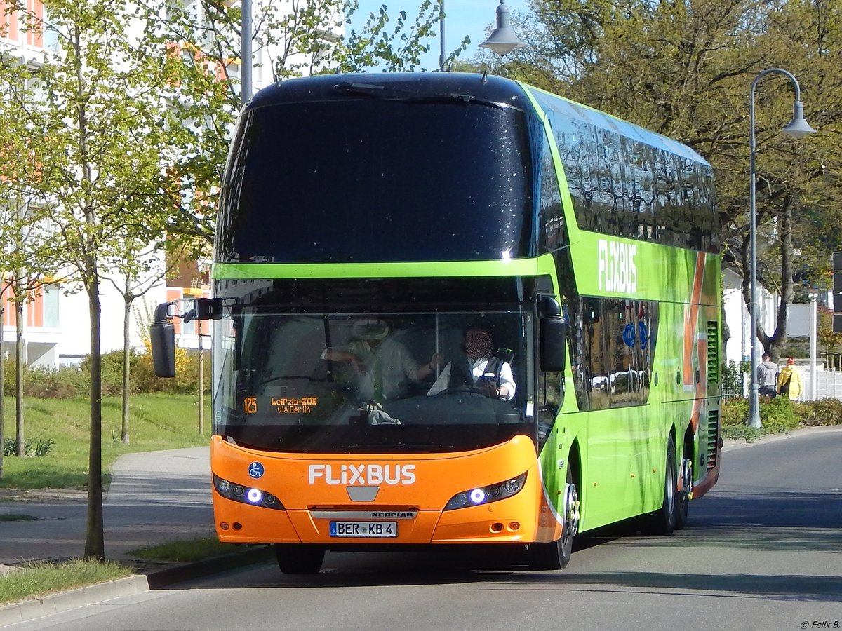 Neoplan Skyliner von FlixBus/Karsten Brust aus Deutschland in Binz. 