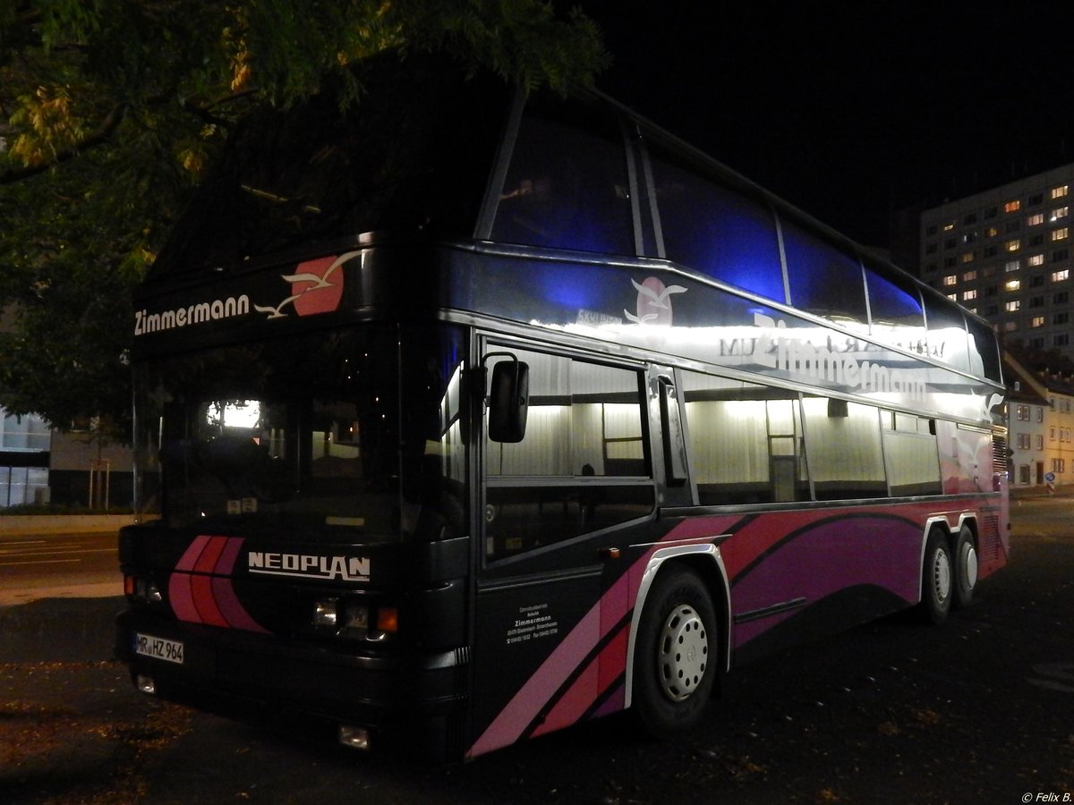 Neoplan Skyliner von Zimmermann aus Deutschland in Weimar.