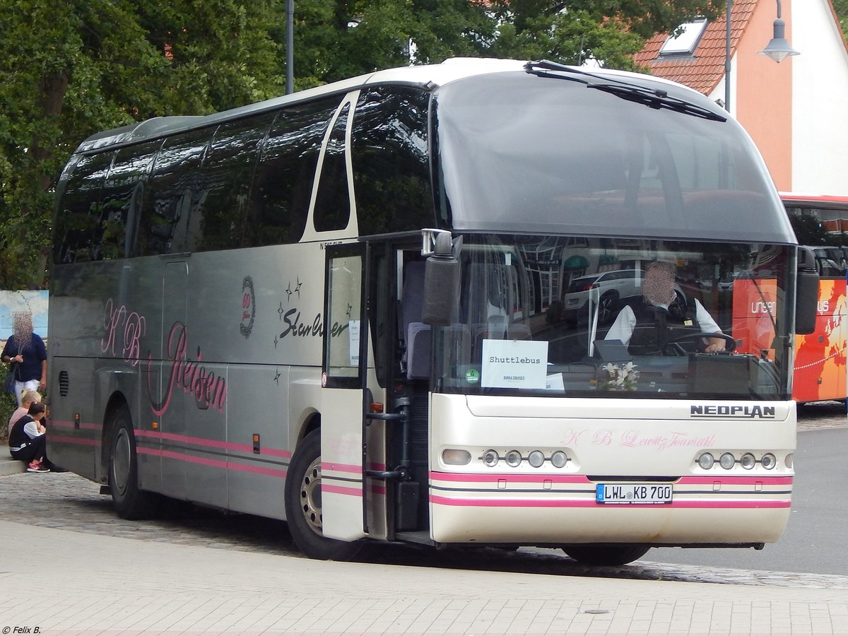 Neoplan Starliner von KB Reisen (ex Heinig-Reisen, FG-RG 78) aus Deutschland in Binz.