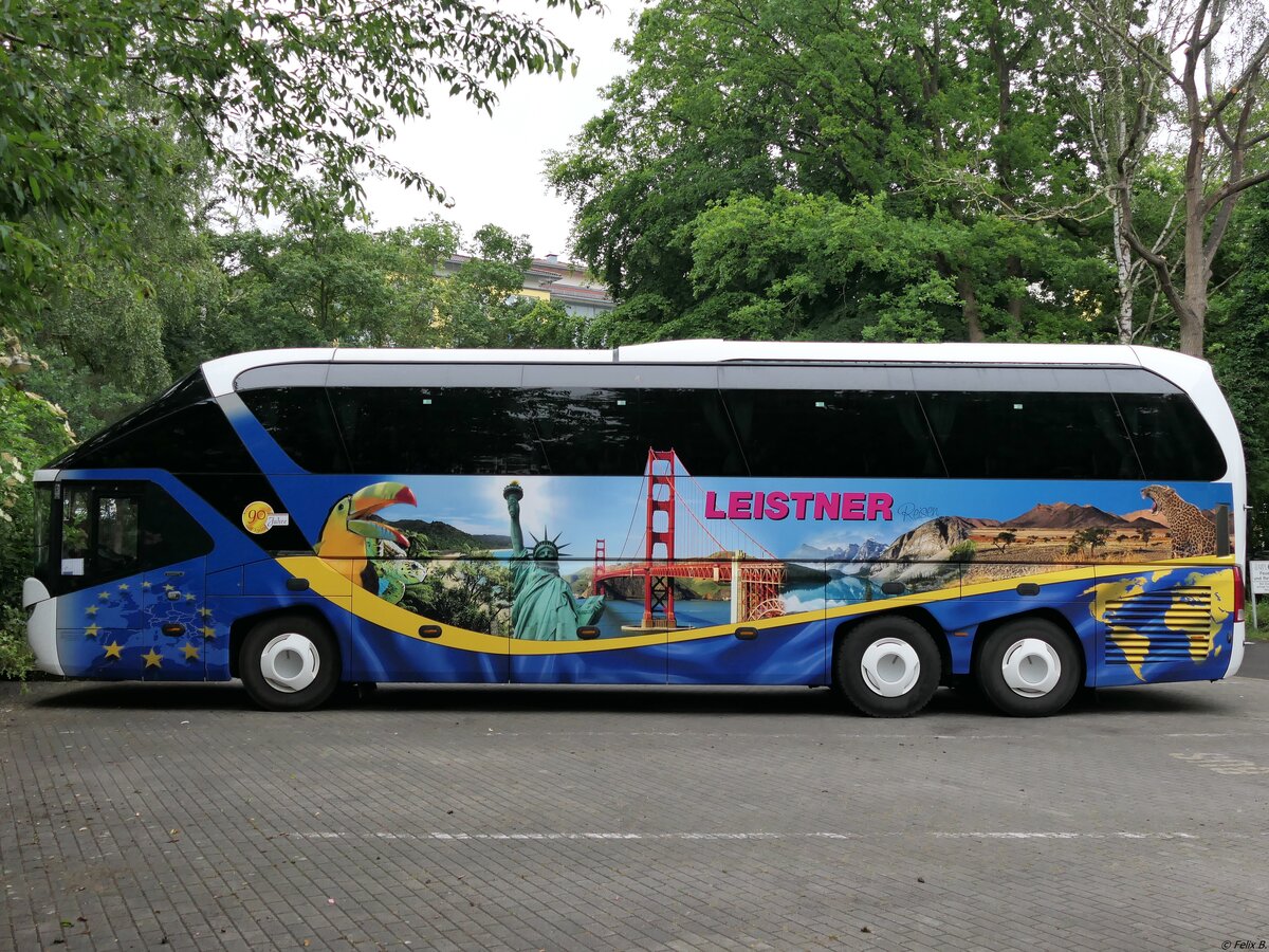 Neoplan Starliner von Leistner Reisen aus Deutschland in Binz.