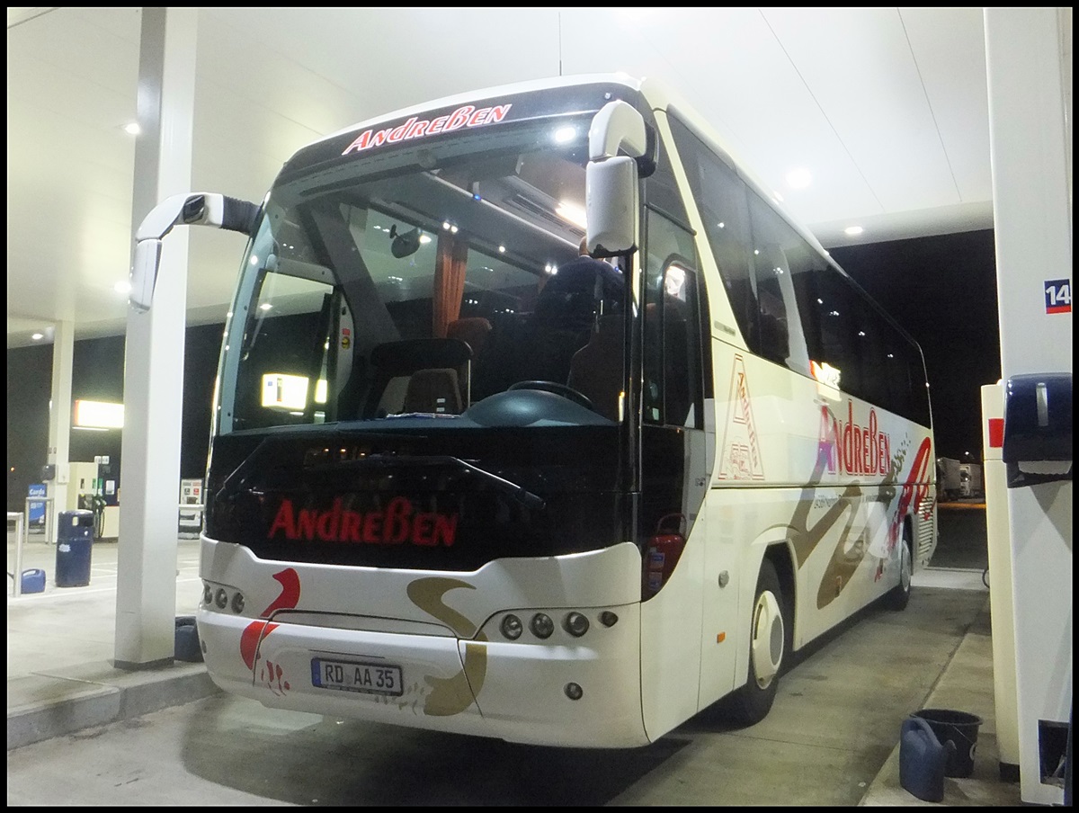 Neoplan Tourliner von Andreen aus Deutschland in Belgien.