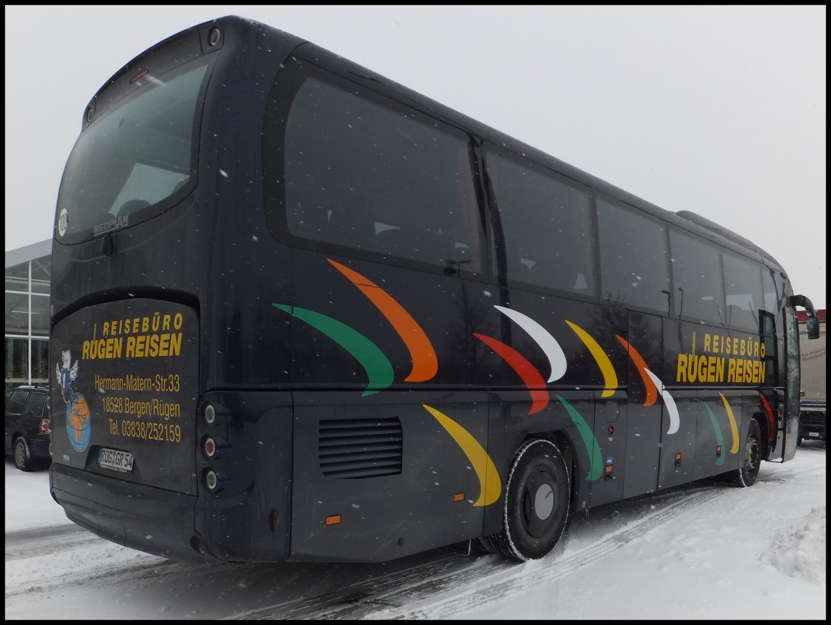 Neoplan Tourliner von Rgen Reisen aus Deutschland in Bergen.