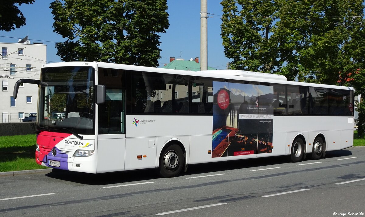 ÖBB Postbus / Österreichische Postbus - Region Nord | BD-14451 | Mercedes-Benz Integro II L | 18.09.2018 in Salzburg