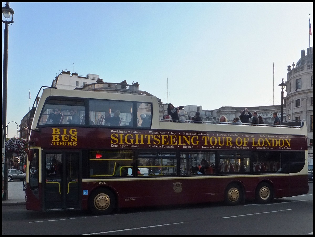 Optare von Big Bus Tours in London.