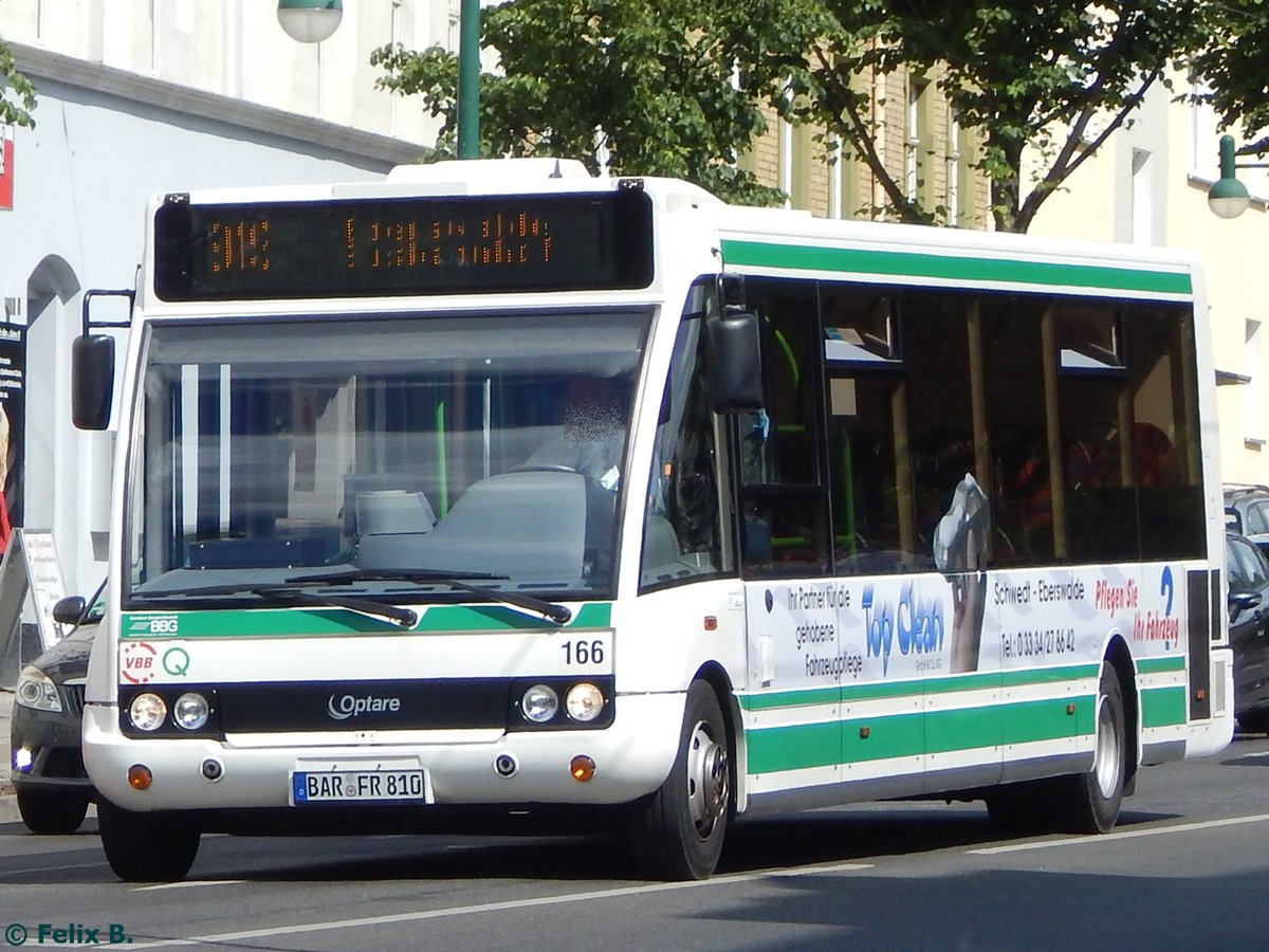 Optare Solo der Barnimer Busgesellschaft in Eberswalde.